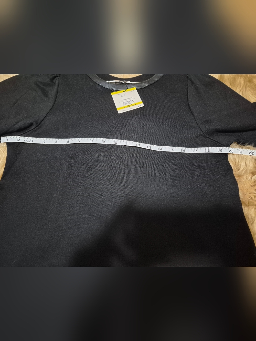 Anne Klein 3/4 Blouson-style Sleeve Top Blouse - Picture 8 of 10